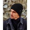 imageFURTALK Beanie Hat for Men Women Winter Hats for Women Men Soft Warm Unisex Cuffed Beanie Knitted Skull CapAablack
