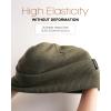 imageFURTALK Beanie Hat for Men Women Winter Hats for Women Men Soft Warm Unisex Cuffed Beanie Knitted Skull CapArmy Green