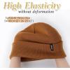 imageFURTALK Beanie Hat for Men Women Winter Hats for Women Men Soft Warm Unisex Cuffed Beanie Knitted Skull CapCamel
