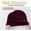 imageFURTALK Beanie Hat for Men Women Winter Hats for Women Men Soft Warm Unisex Cuffed Beanie Knitted Skull CapCmaroon