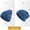 imageFURTALK Beanie Hat for Men Women Winter Hats for Women Men Soft Warm Unisex Cuffed Beanie Knitted Skull CapDark Blue