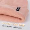 imageFURTALK Beanie Hat for Men Women Winter Hats for Women Men Soft Warm Unisex Cuffed Beanie Knitted Skull CapLight Pink