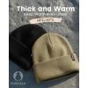 imageFURTALK Beanie Hat for Women Men Winter Hat Womens Cuffed Beanies Knit Skull Cap Warm Ski HatsBlackolive