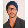 imageFURTALK Beanie for Men Women Cuffed Thick Knitted Unisex Winter Hat Beanies Skull CapNavy
