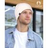 imageFURTALK DoubleLayer Beanie Hats Men Women Ultra Soft Stretchy Cuffless Winter Hat Unisex Warm Thick Beanie Cap Winter HatBlackwhite