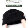 imageFURTALK Fisherman Beanie for Men Women 2 Styles Cuffless or Cuffed Knitted Unisex Winter Hat Outdoor AllDay WarmthBlack