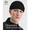 imageFURTALK Fisherman Beanie for Men Women 2 Styles Cuffless or Cuffed Knitted Unisex Winter Hat Outdoor AllDay WarmthBlack