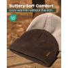 imageFURTALK Fisherman Beanie for Men Women 2 Styles Cuffless or Cuffed Knitted Unisex Winter Hat Outdoor AllDay WarmthCoffee