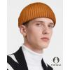 imageFURTALK Fisherman Beanie for Men Women Sytlish Short Cuff Knittet Watch Cap Winter HatsBrown