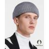 imageFURTALK Fisherman Beanie for Men Women Sytlish Short Cuff Knittet Watch Cap Winter HatsGrey
