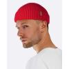 imageFURTALK Fisherman Beanie for Men Women Sytlish Short Cuff Knittet Watch Cap Winter HatsRed