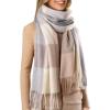 imageFURTALK Scarf for Women Winter Chunky Scarf Womens Shawl Large Oversized Scarves Wraps Gifts for WomenBeige