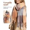 imageFURTALK Scarf for Women Winter Chunky Scarf Womens Shawl Large Oversized Scarves Wraps Gifts for WomenCamel