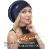 imageFURTALK Slouchy Beanies for Women Winter Hats Soft Warm Beanie Hat Ladies Knitting Skull BeaniesNavy