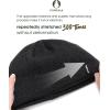 imageFURTALK Winter Beanie Hat Men Women Fleece Lining Winter Hats Windproof Knitted Warm Stretchable Cuffless BeanieDark Grey