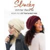 imageFURTALK Winter Beanie Hat for Women Satin Lined Cable Knit Chunky Slouchy Beanies Skull Warm CapAged Brick