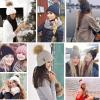 imageFURTALK Winter Beanie Hats for Women Fleece Lined Pom Pom Knitted Warm Beanie Caps07 White