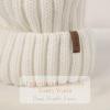 imageFURTALK Winter Beanie Hats for Women Fleece Lined Pom Pom Knitted Warm Beanie Caps07 White
