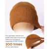 imageFURTALK Winter Hats for Men Women Fleece Lined Beanie Warm Cuffed Outdoor Skull CapCamel