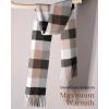 imageFURTALK Winter Scarf for Men Long Soft Warm Scarves Plaid Tassel Scarf for MenGreengrey