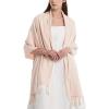imageFURTALK Winter Scarf for Women Pashmina Shawl Wraps Cashmere Feel Warm Fashion Blanket Scarves Gifts11blush Pink