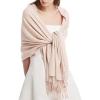 imageFURTALK Winter Scarf for Women Pashmina Shawl Wraps Cashmere Feel Warm Fashion Blanket Scarves Gifts11blush Pink