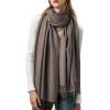 imageFURTALK Winter Scarf for Women Pashmina Shawl Wraps Cashmere Feel Warm Fashion Blanket Scarves GiftsShrimp