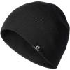 imageFURTALK DoubleLayer Beanie Hats Men Women Ultra Soft Stretchy Cuffless Winter Hat Unisex Warm Thick Beanie Cap Winter HatBlack