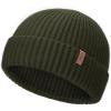 imageFURTALK Fisherman Beanie for Men Women Sytlish Short Cuff Knittet Watch Cap Winter HatsGreen