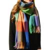 imageFURTALK Scarf for Women Winter Chunky Scarf Womens Shawl Large Oversized Scarves Wraps Gifts for WomenRainbow