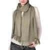 imageFURTALK Winter Scarf for Women Pashmina Shawl Wraps Cashmere Feel Warm Fashion Blanket Scarves GiftsGreen