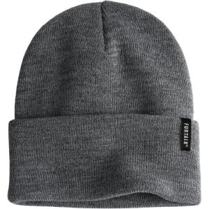 imageFURTALK Beanie Hat for Men Women Winter Hats for Women Men Soft Warm Unisex Cuffed Beanie Knitted Skull CapAcdark Mixed Black