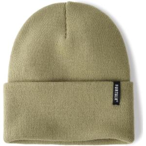 imageFURTALK Beanie Hat for Men Women Winter Hats for Women Men Soft Warm Unisex Cuffed Beanie Knitted Skull CapAeolive