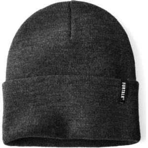imageFURTALK Beanie Hat for Men Women Winter Hats for Women Men Soft Warm Unisex Cuffed Beanie Knitted Skull CapBlack Grey