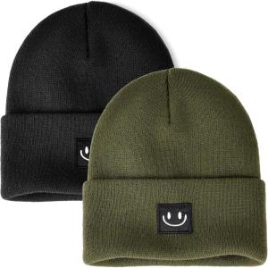 imageFURTALK Beanie Hats for Women Knit Cuffed Winter Hats Soft Warm Cute Ski Skull CapsBlackgreen