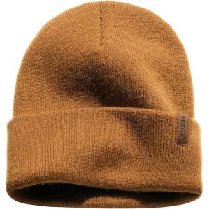 imageFURTALK Beanie for Men Women Cuffed Thick Knitted Unisex Winter Hat Beanies Skull CapBrown