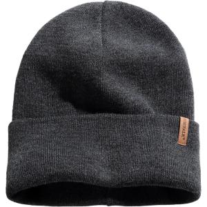 imageFURTALK Beanie for Men Women Cuffed Thick Knitted Unisex Winter Hat Beanies Skull CapHeather Grey