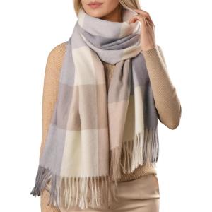 imageFURTALK Scarf for Women Winter Chunky Scarf Womens Shawl Large Oversized Scarves Wraps Gifts for WomenBeige