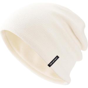 imageFURTALK Winter Beanie Hat Men Women Fleece Lining Winter Hats Windproof Knitted Warm Stretchable Cuffless BeanieWhite