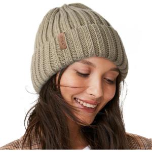 imageFURTALK Winter Hats for Women Fleece Lined Beanie Knit Chunky Womens Snow CapTree Green