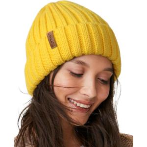 imageFURTALK Winter Hats for Women Fleece Lined Beanie Knit Chunky Womens Snow CapYellow