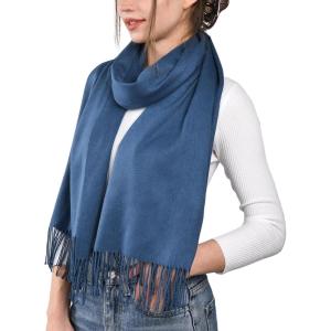 imageFURTALK Winter Scarf for Women Pashmina Shawl Wraps Cashmere Feel Warm Fashion Blanket Scarves GiftsCobalt Bluedenim Blu