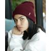 imageBeanie Hats for Women Men Winter Hats Womens Knitted Slouchy Beanies Cuffed Skull Cap Warm Ski HatBlack Berry