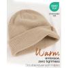 imageBeanie Hats for Women Men Winter Hats Womens Knitted Slouchy Beanies Cuffed Skull Cap Warm Ski HatBurlywood