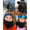 imageFURTALK 3 Pack Winter Scarf for Men Neck Gaiter Women Face Cover Neck Warmer Cold Weather Thick Warm ScarvesGreynavycoffee