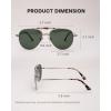 imageFURTALK Aviator Sunglasses Womens Stylish Trendy Polarized UV400 Protection Metal Sunnies FT9028Green