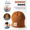 imageFURTALK Baby Beanie Knitted Hats Boys Girls Toddler Kids Winter Soft Warm Skull CapCaramel