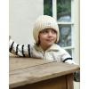 imageFURTALK Baby Beanie Winter Warm Hats Fleece Lined with Earflap Cute Knit Kids CapsGreygreen