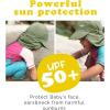 imageFURTALK Baby Sun Hat Girls and Boys Summer Beach Swim Hat Essentials UPF 50Greennavy