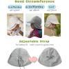 imageFURTALK Baby Sun Hat Girls and Boys Summer Beach Swim Hat Essentials UPF 50Greynavy